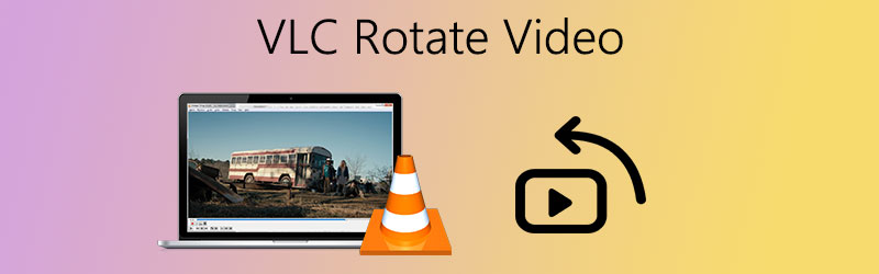 VLC rotar video