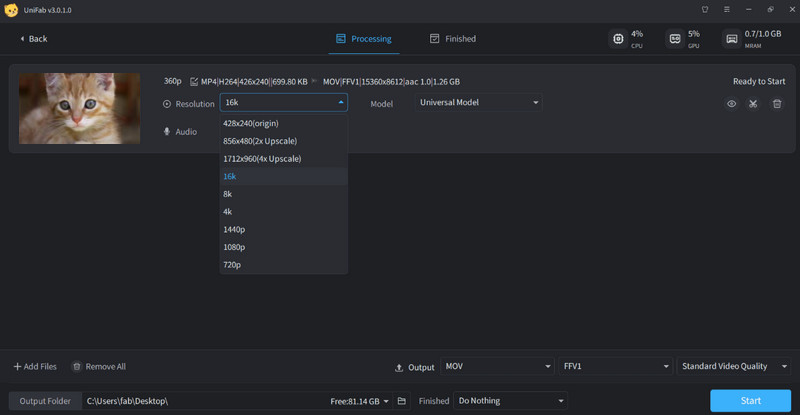 UniFab Face Enhancer AI