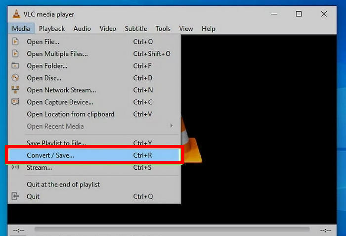 Vlc Videó képkockasebességének módosítása Konvertálás Mentés