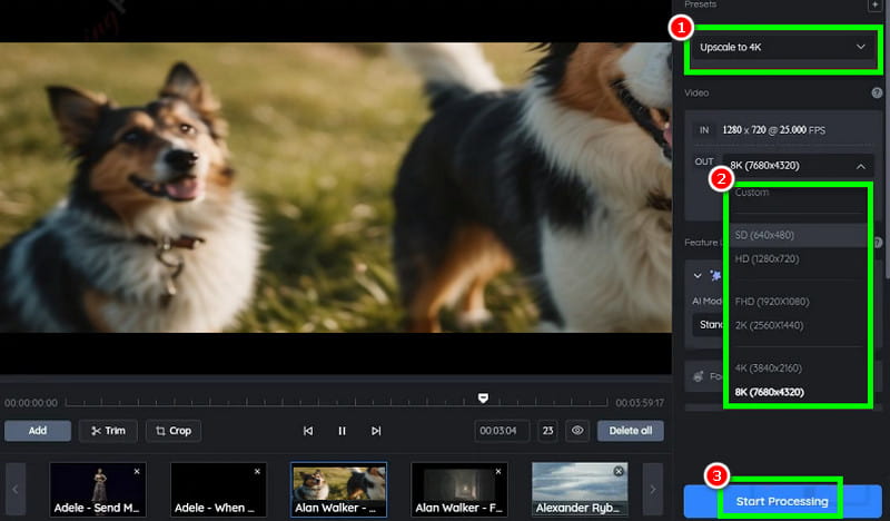 Konverter video til HD AVCLabs