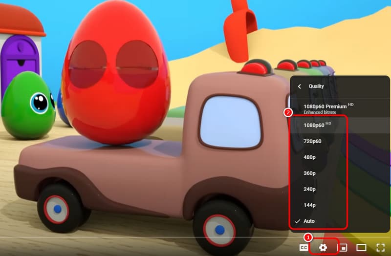 ตั้งค่าการเล่น Youtube คุณภาพสูง