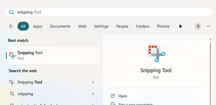 Ekran Görüntüsü Alma Aracı Windows 11