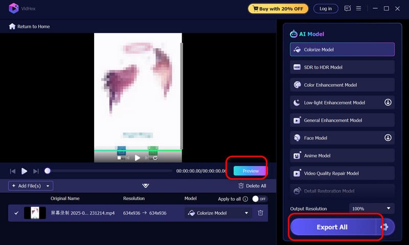 Vidhex Izvoz svih