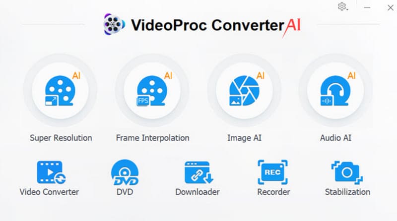 Videoproc 轉換器 AI