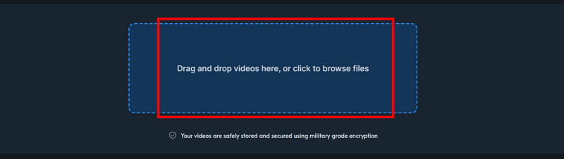 Træk og slip-video Tensorpix