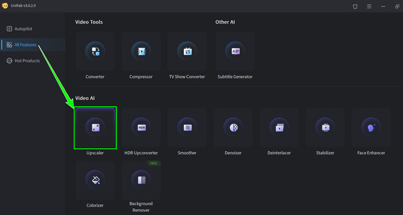 UniFab Video Upscaler AI