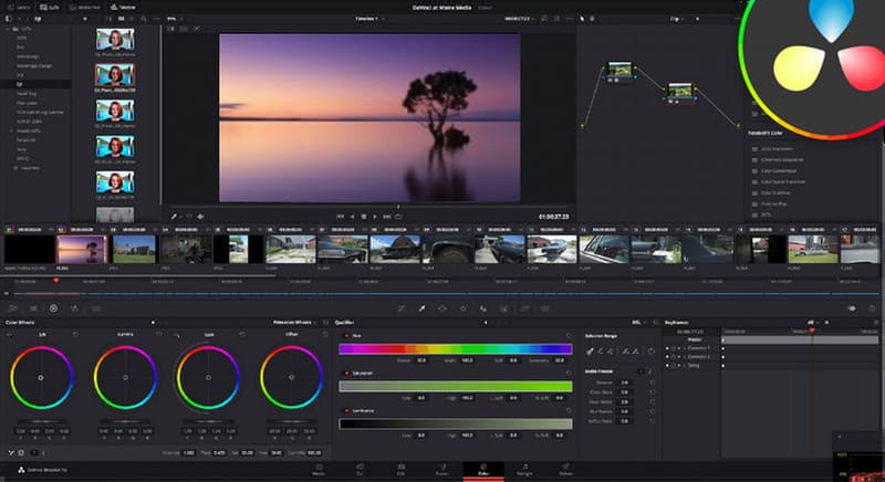 Davinci videó színjavító