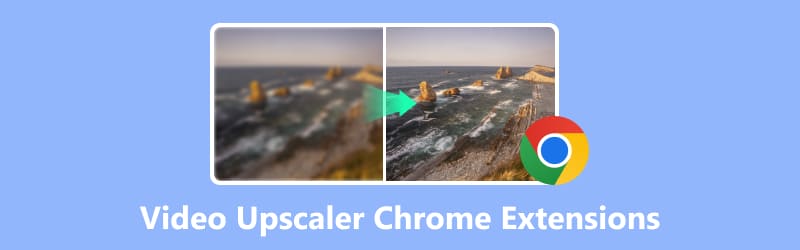 视频升频器 Chrome 扩展程序