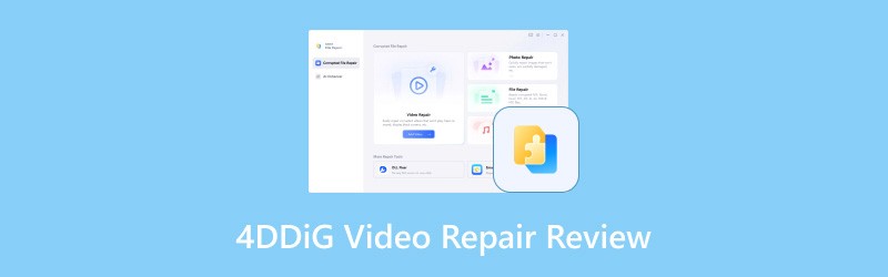 Recension av 4DDiG-videoreparation