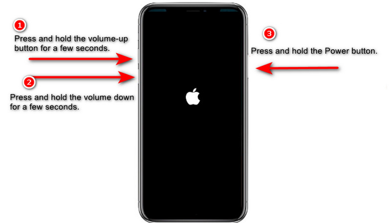 iPhone को बलपूर्वक पुनः प्रारंभ करें