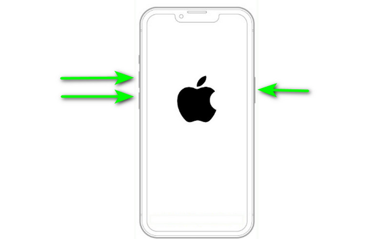 iPhone को पुनः प्रारंभ करें