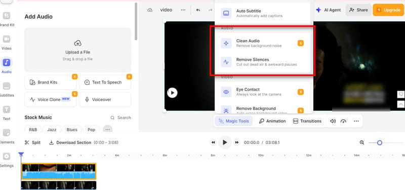 Veed Fix Audio