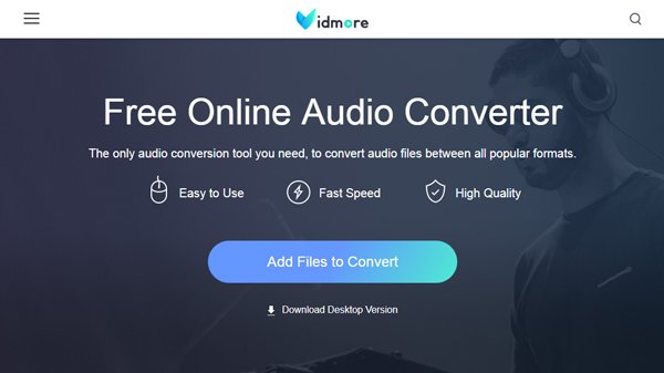 Convertidor de audio gratuito Vidmore