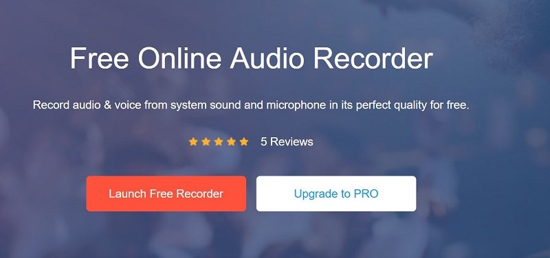 Inicie Free Recorder