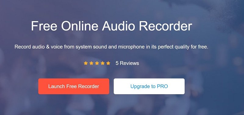 Free Recorder starten