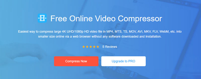 Antarmuka Kompresor Video Online Gratis