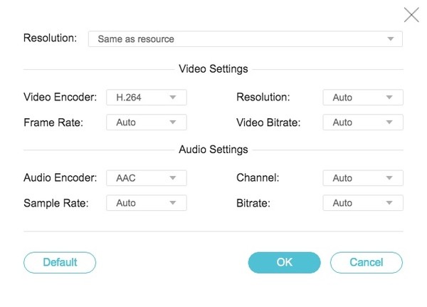 Adjust video settings