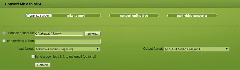 Convert.Files: MKV para MP4