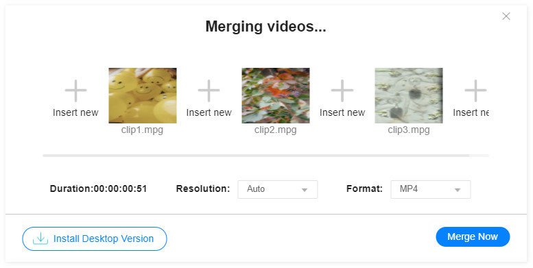 Merge video