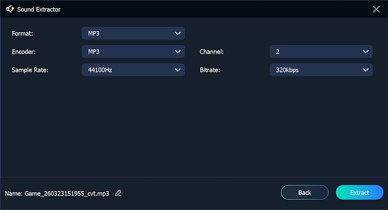 Trình trích xuất âm thanh
