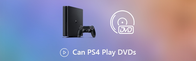 قم بتشغيل أقراص DVD على PS4