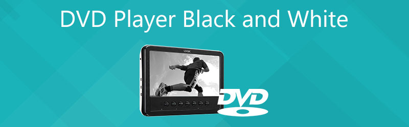 DVD Player Black and White