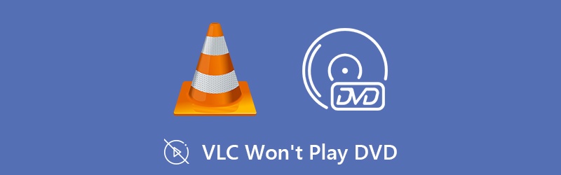 VLC无法播放DVD