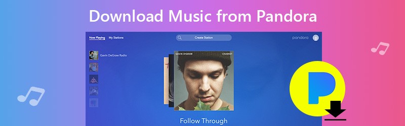 pandoraから音楽をダウンロードする