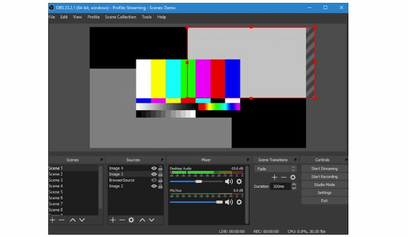 OBS Studio per i giochi