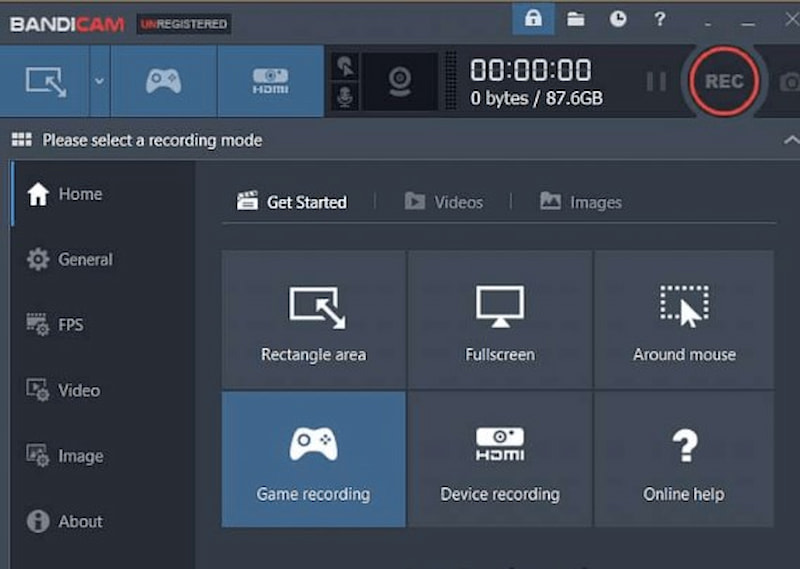 Înregistrator Bandicam pentru Minecraft