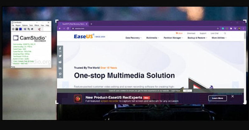 Camtasia Recorder pentru Minecraft