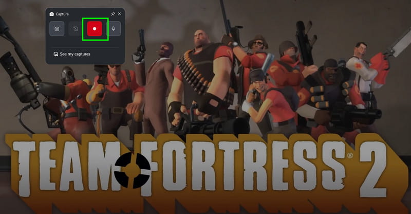 Запись команды Fortress Game Bar