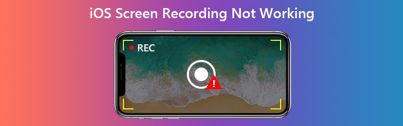 La grabación de pantalla de iOS no funciona