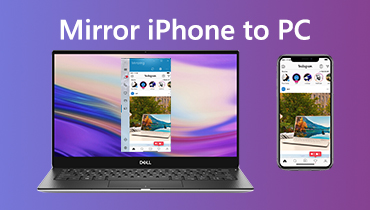 Mettre en miroir l'écran de l'iPhone sur PC