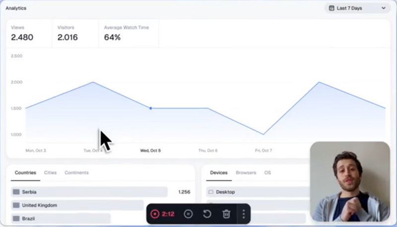 Záznamník obrazovky Cap