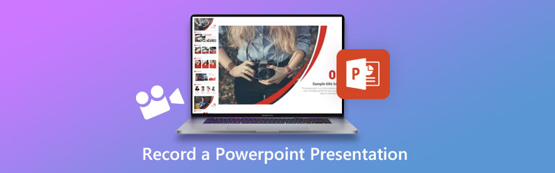 Optag en Powerpoint-præsentation