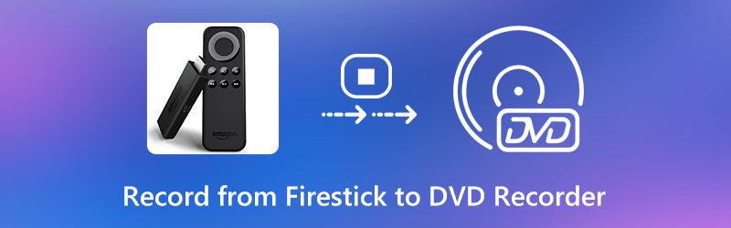 Spela in från Firestick till DVD-inspelare