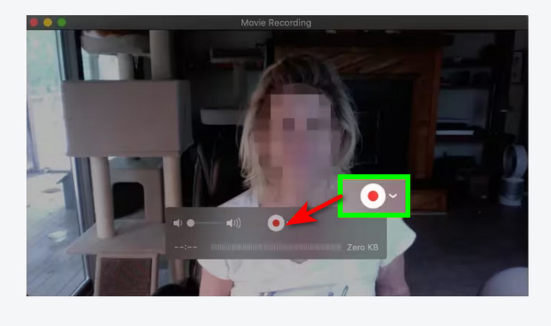 Botão Iniciar Quicktime