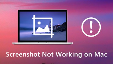 La captura de pantalla no funciona en Mac