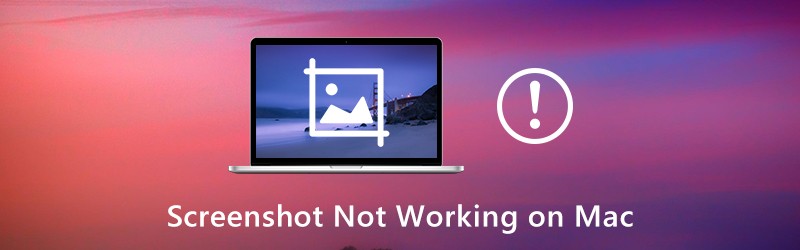 צילום מסך לא עובד ב- Mac