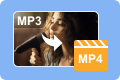 Pretvorite MP3 u MP4