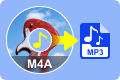M4A ל- MP3