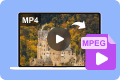 MP4 कन्वर्ट करने के लिए एमपीईजी