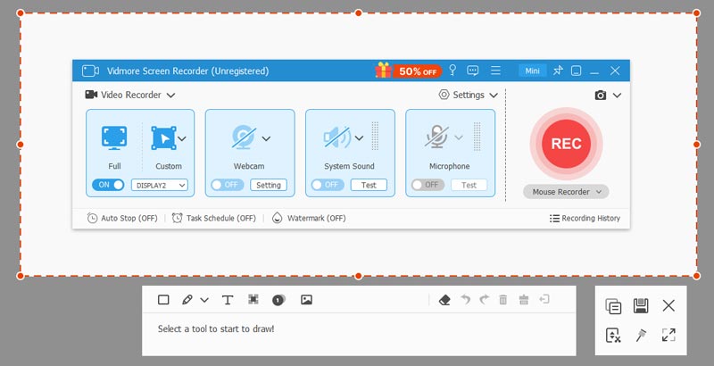 Modifier la capture d'écran