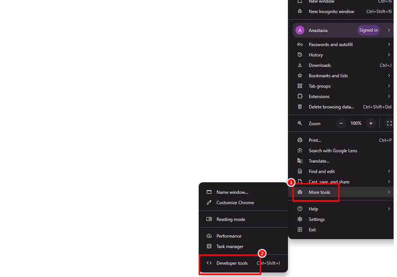 További eszközök Fejlesztői eszköz