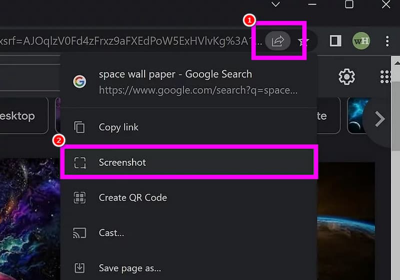 Készítsen képernyőképet a Google Chrome-ból Chrome zászlók