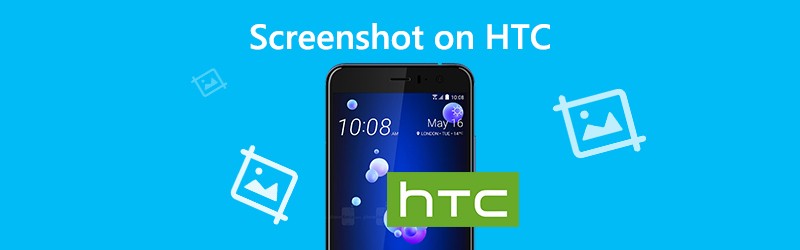 Tangkapan skrin di HTC