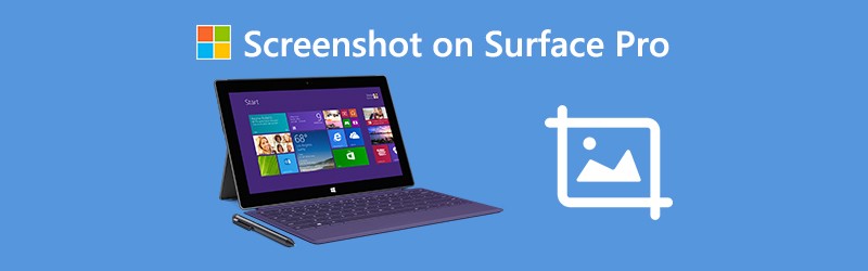 Zrzut ekranu na Surface Pro