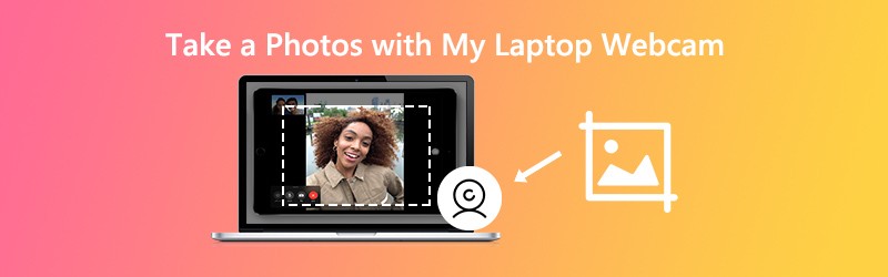 Maak een foto met mijn laptop