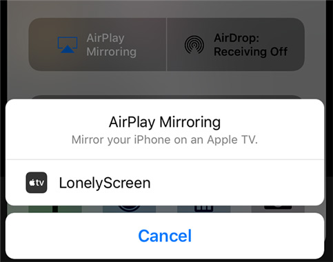 Airplay na Lonelyscreen